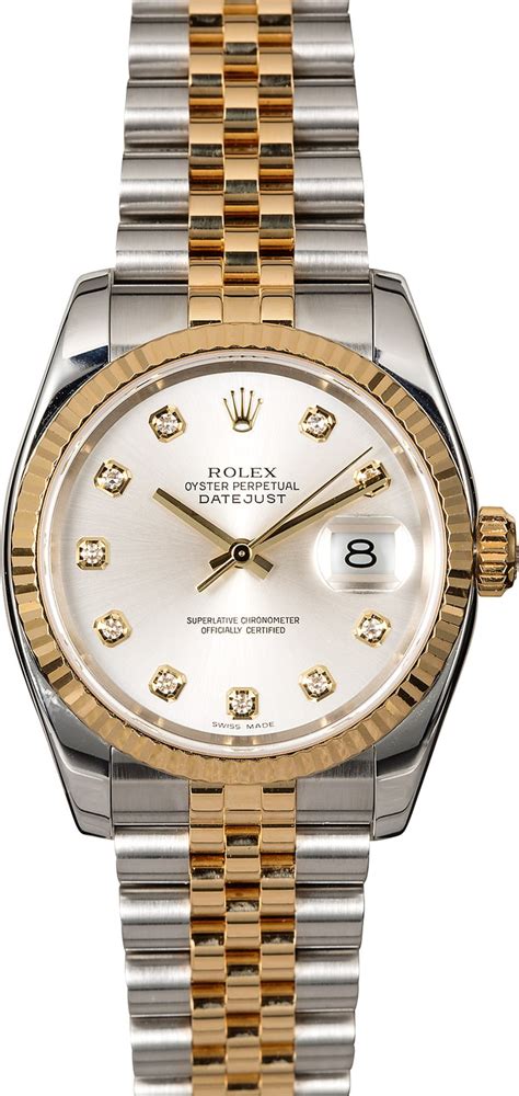 rolex two tone price